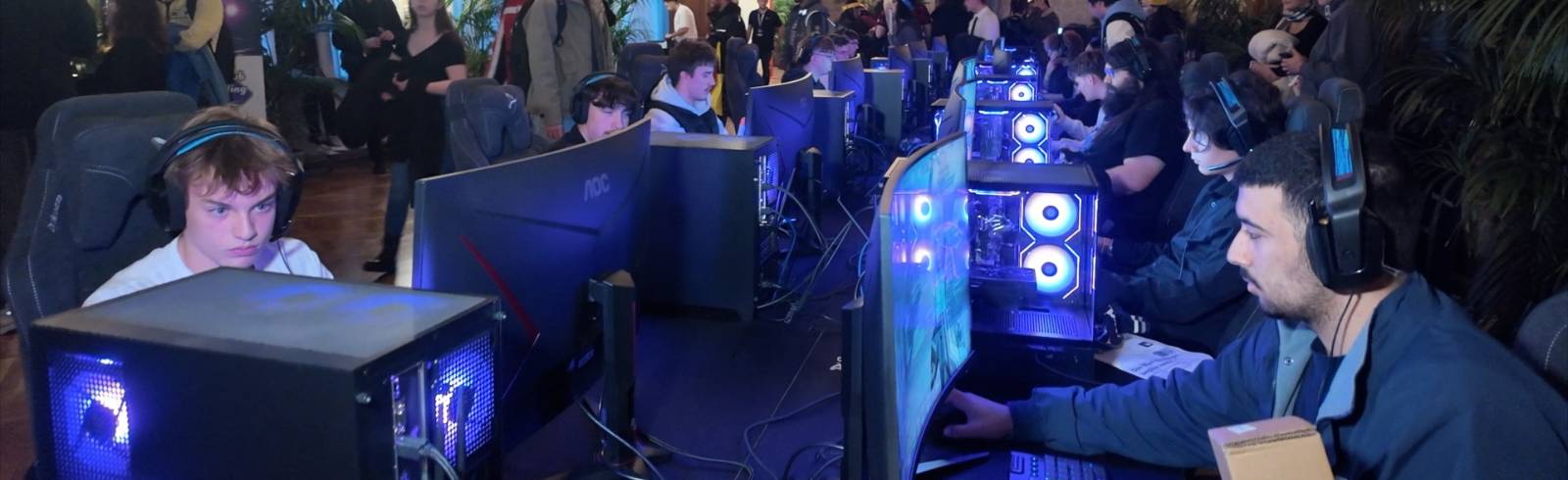 Dabei bei der Game City im Rathaus