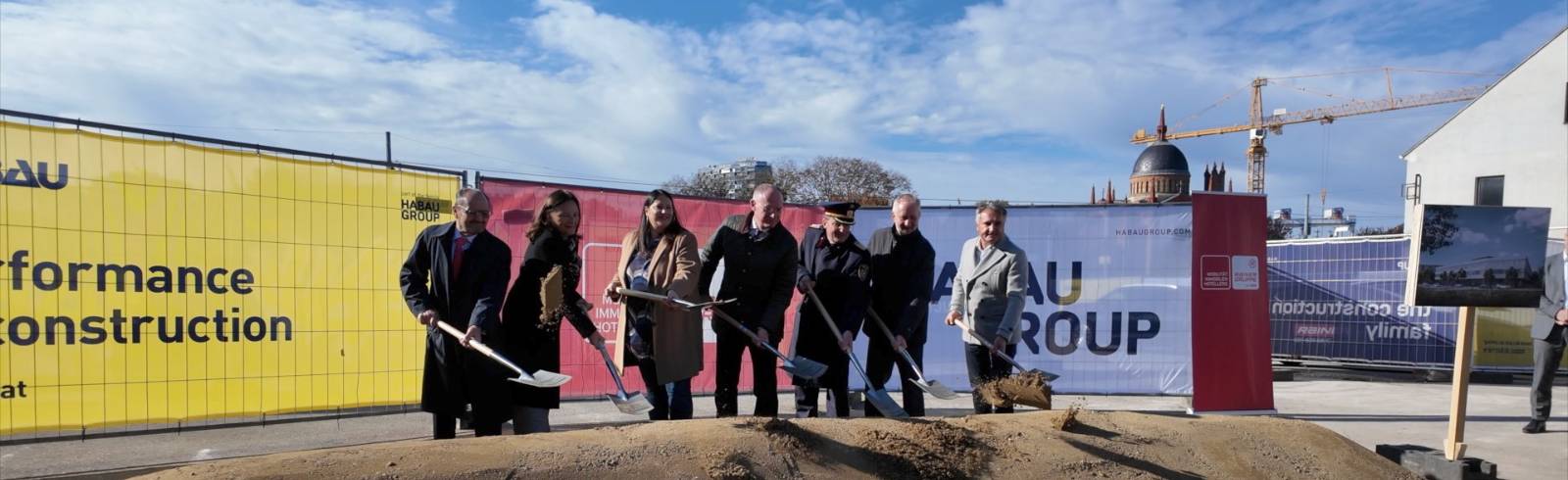 Favoriten: Spatenstich für neues Polizeizentrum