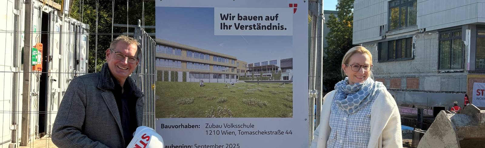 Bezirksflash: Volksschule Tomaschekstraße wird größer
