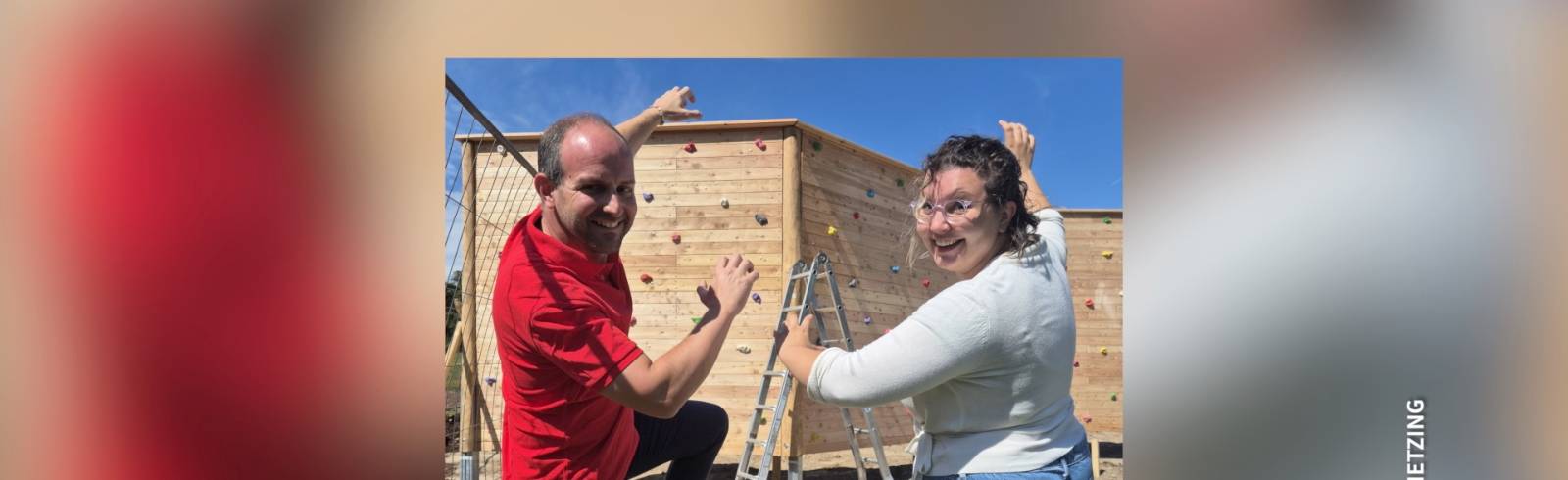 Bezirksflash: Neue Boulder-Wand in Hietzing