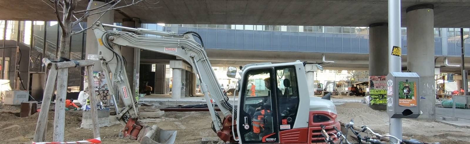 Bezirksflash: Umgestaltung beim Handelskai