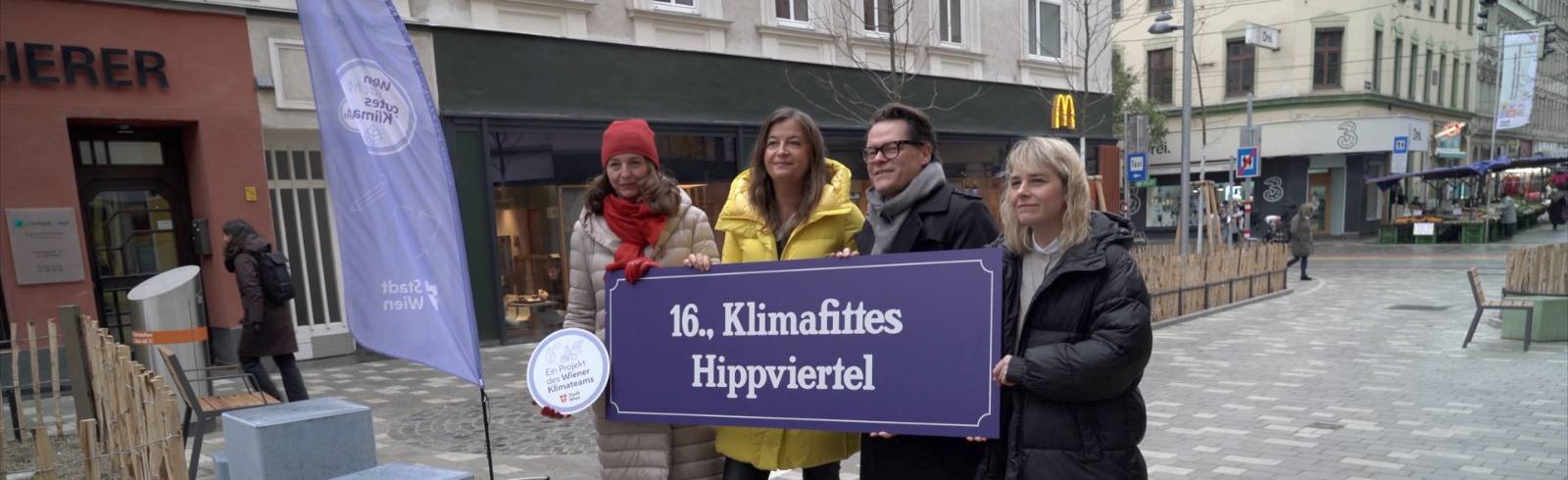Klimafit in Ottakring: 27 neue Bäume verwandeln das Hippviertel