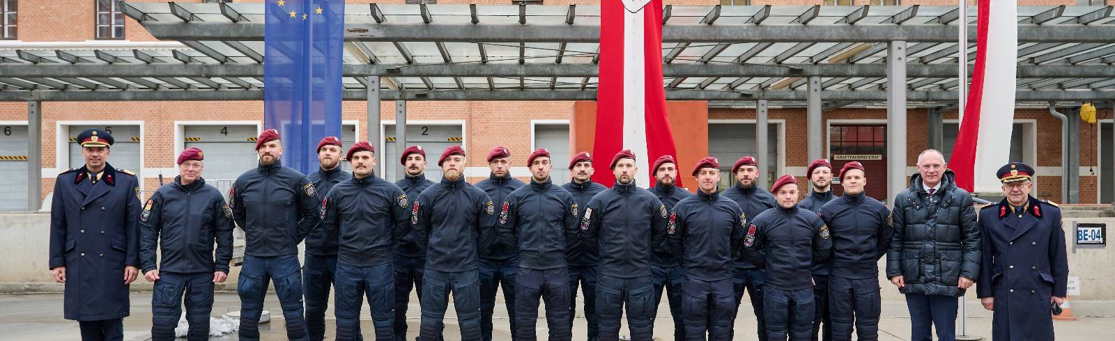 16 neue WEGA-Beamte in Wien