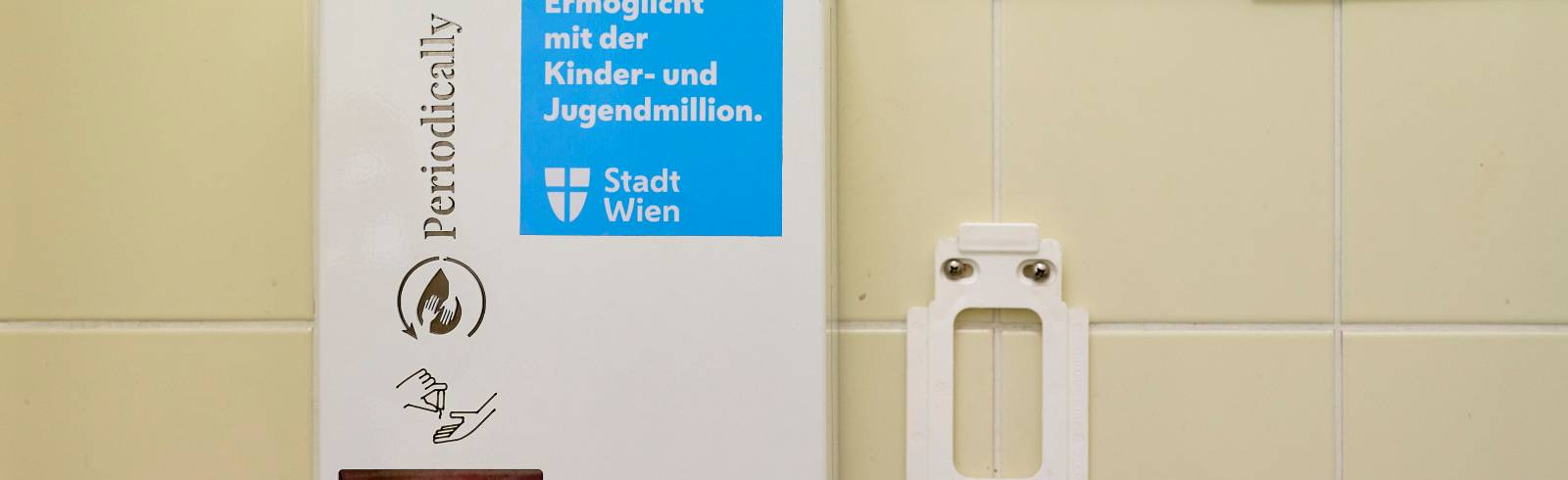 Kostenlose Menstruationsprodukte an Wiener Schulen werden ausgeweitet