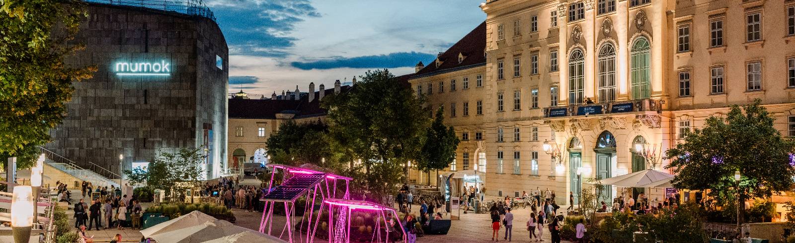 "Generation MQ": Kulturareal Museumsquartier Wien feiert 25 Jahre