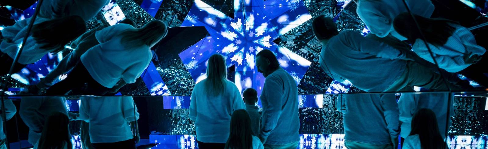 Ein immersives Wintererlebnis im Immersium:Wien