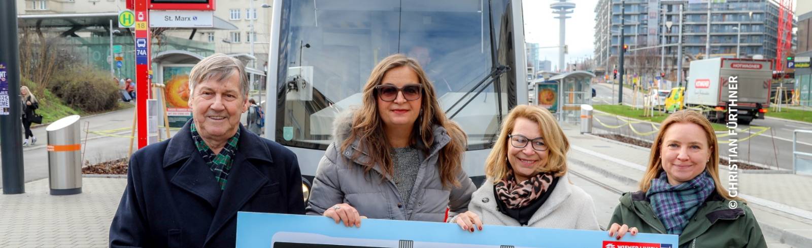 Linie 18 fährt wieder bis zur Schlachthausgasse