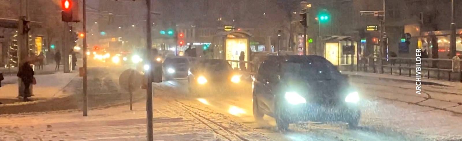 Winterdienst in Wien: Straßen und Radwege werden geräumt
