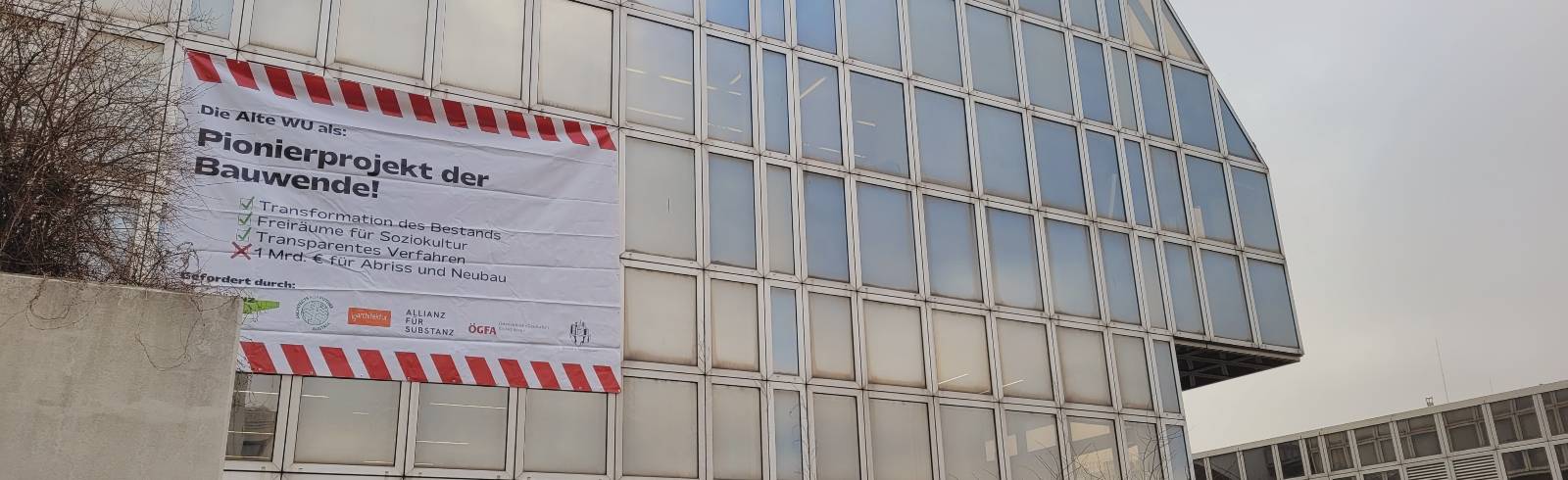 Alte WU: "Bauwende" statt Abriss gefordert