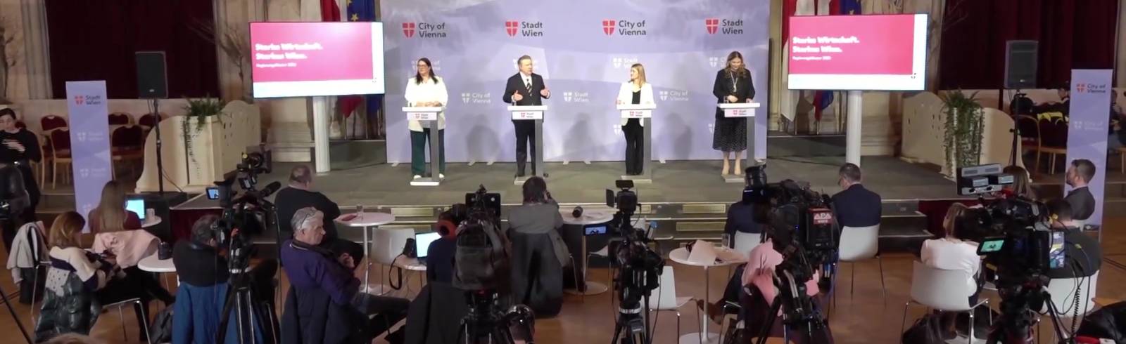 Wiener Koalition fixierte Life Science Center und Stadtentwicklung