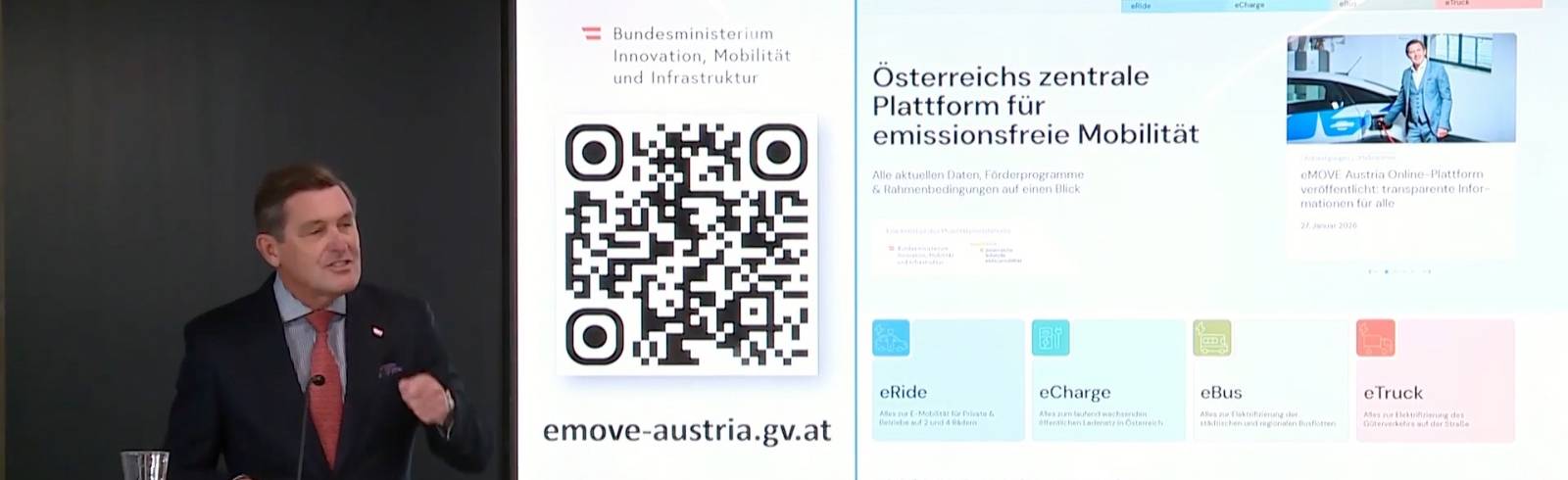 Neue Online-Plattform rund um E-Mobilität vorgestellt