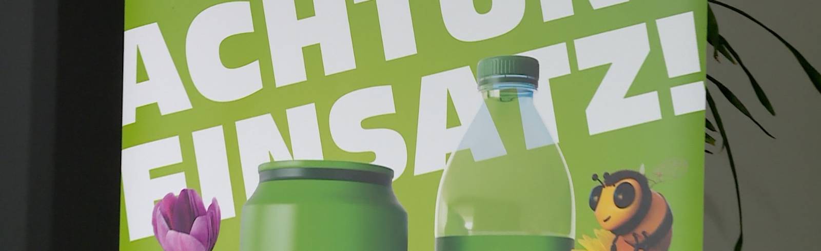 Einweg-Pfandsystem: Sammelziel im ersten Jahr erreicht