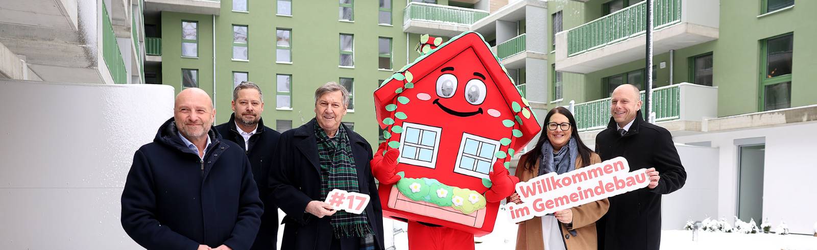 Gemeindebau jetzt auch im "Village im Dritten"