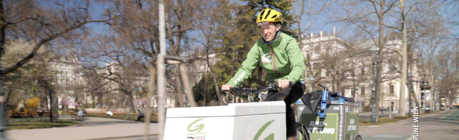 Grüne Radrettung wieder im Einsatz