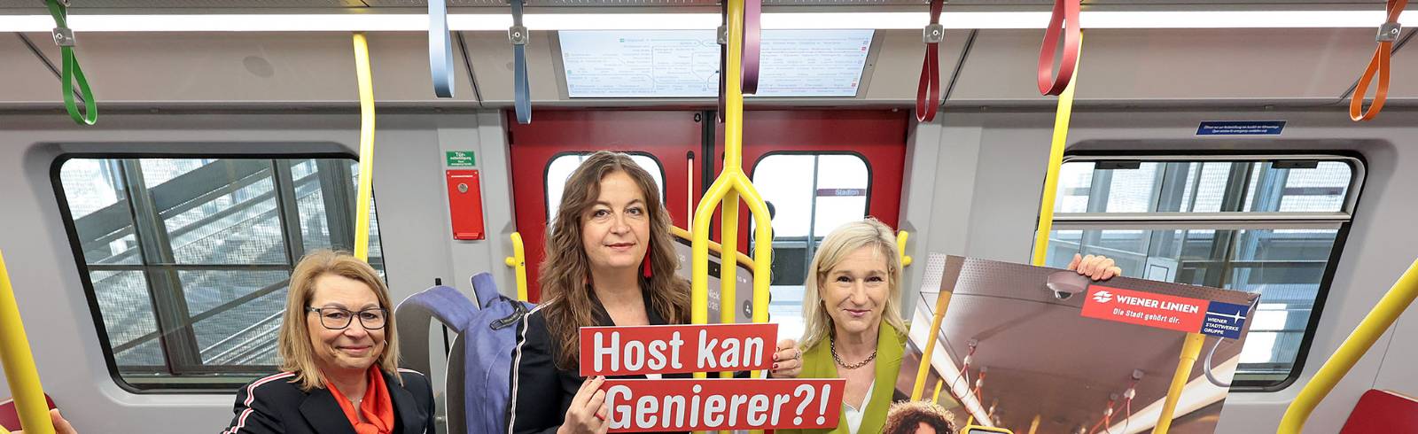 Wiener Linien starten neue Kampagne für mehr Rücksicht in den Öffis
