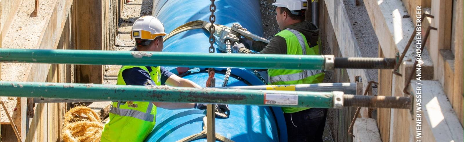 Bezirksflash: Neue Trinkwasser-Transportleitung