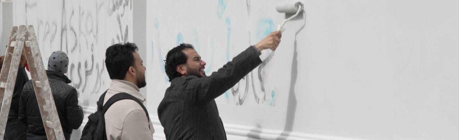 Gemeinsam für den Bezirk: Reinigungsaktion an der Keplerkirche