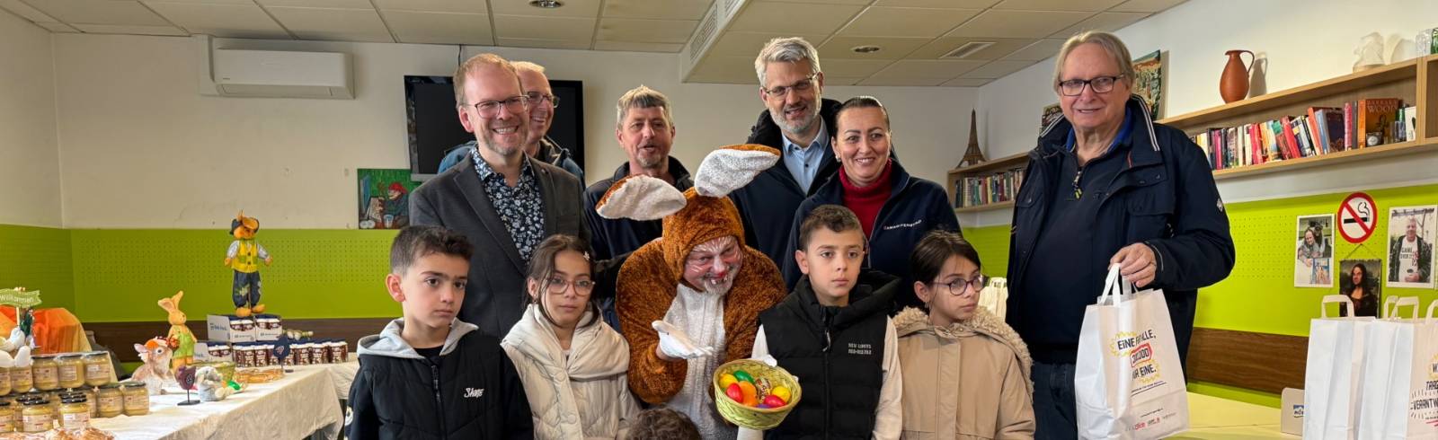 Ostereiersuche: Unterstützung für sozial benachteiligte Familien