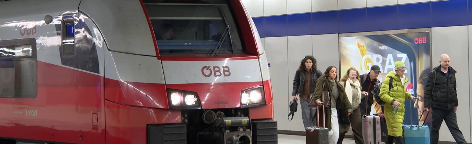 Nach Übergriff in Wiener Zug: Identität des Verdächtigen geklärt