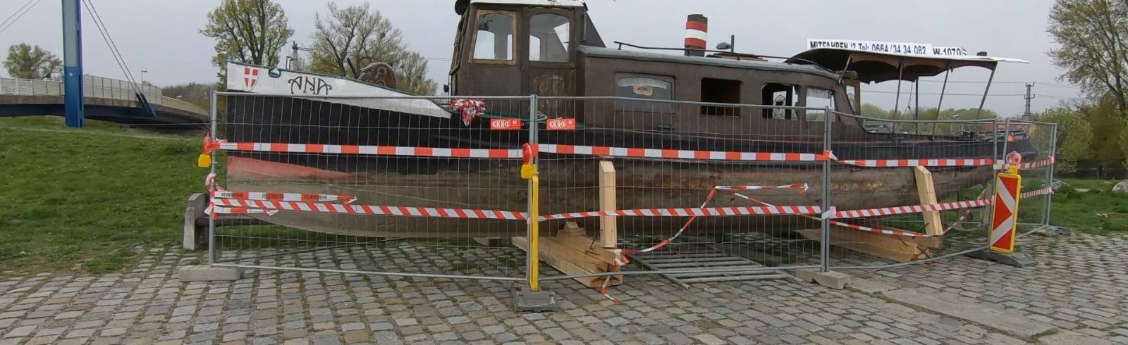 Rätsel um gesunkenes Schiff an der Donau