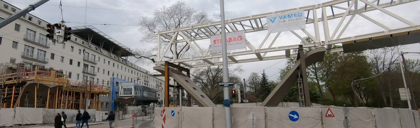 Bezirksflash: Neue Brücke in Meidling