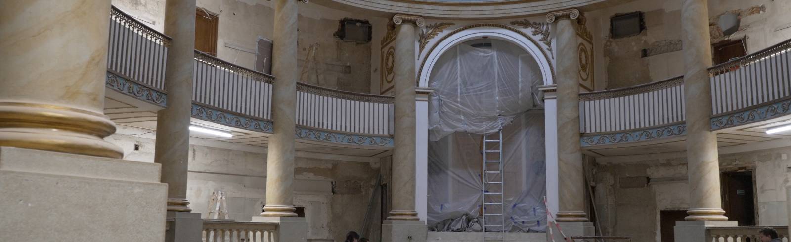 Jüdischer Stadttempel: Sanierung verläuft nach Plan