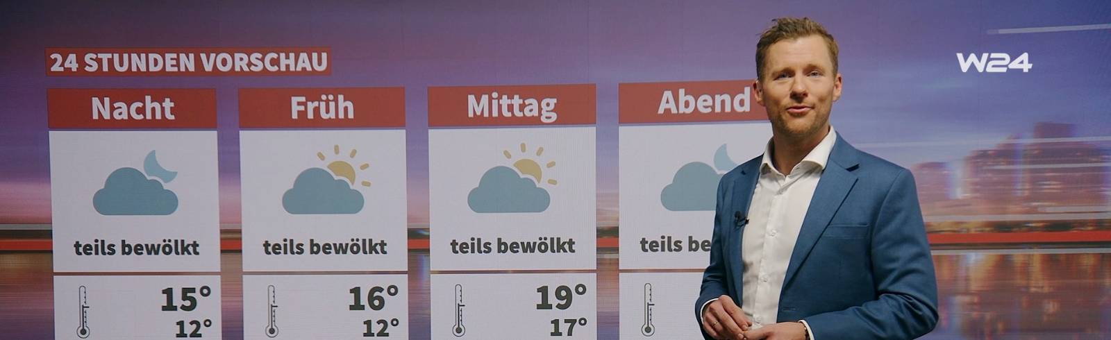 Mildes Frühlingswetter, Sonne zeigt sich nur gelegentlich