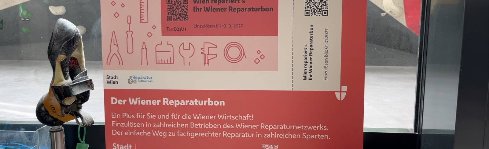 Reparaturbon startet wieder