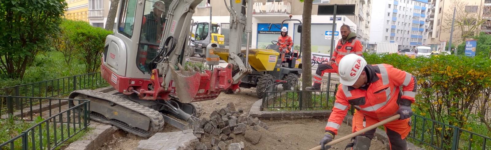 Baustart: Heinz-Jerabek-Platz wird umgestaltet