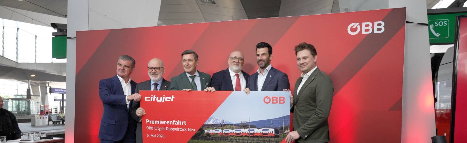ÖBB taufen neue Doppelstockzüge für die Ostregion