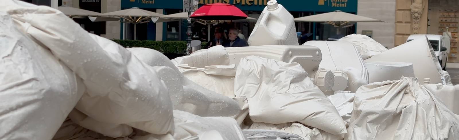 Klimakunst am Graben