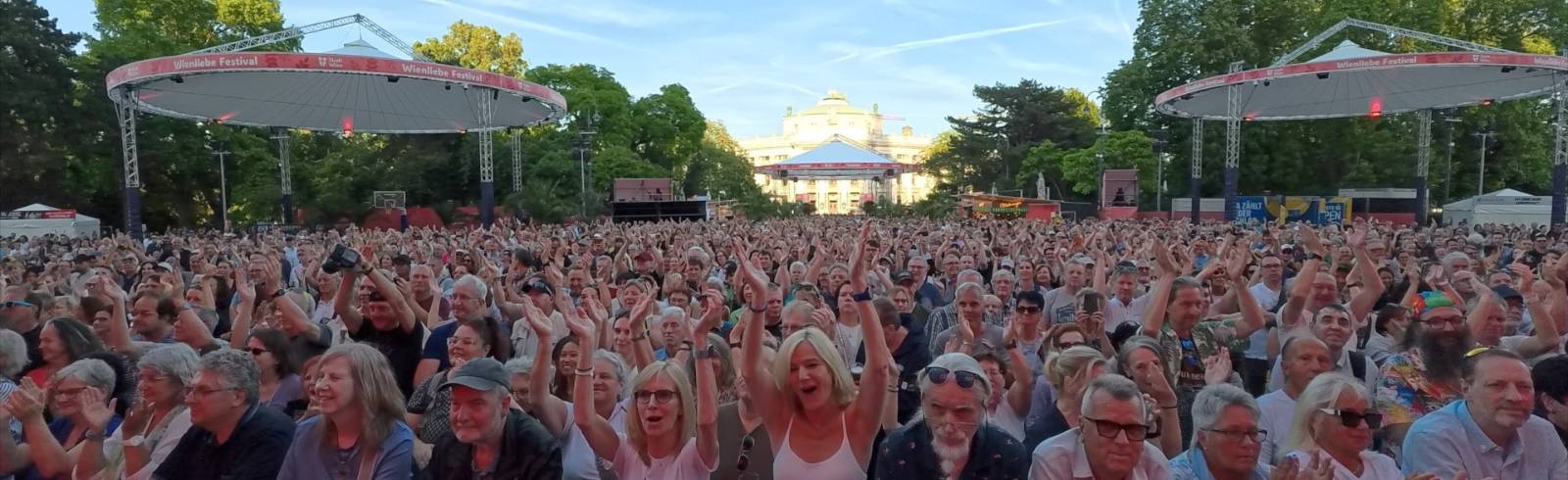 Zehntausende feiern „Wienliebe“