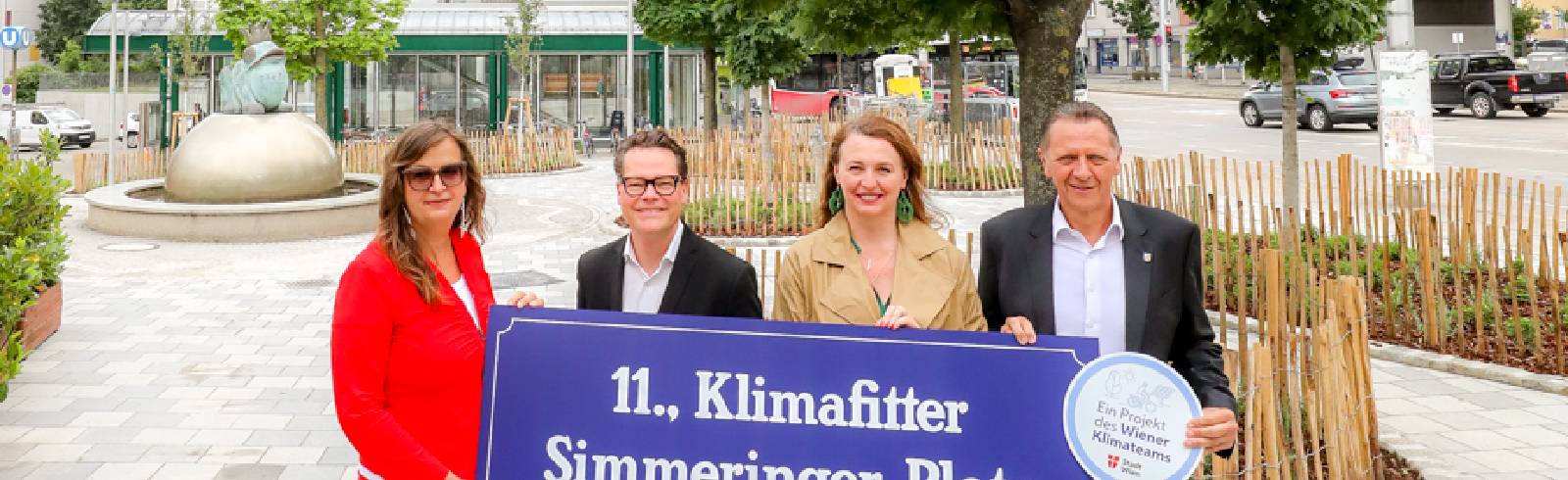 500 Quadratmeter mehr Grün in Simmering