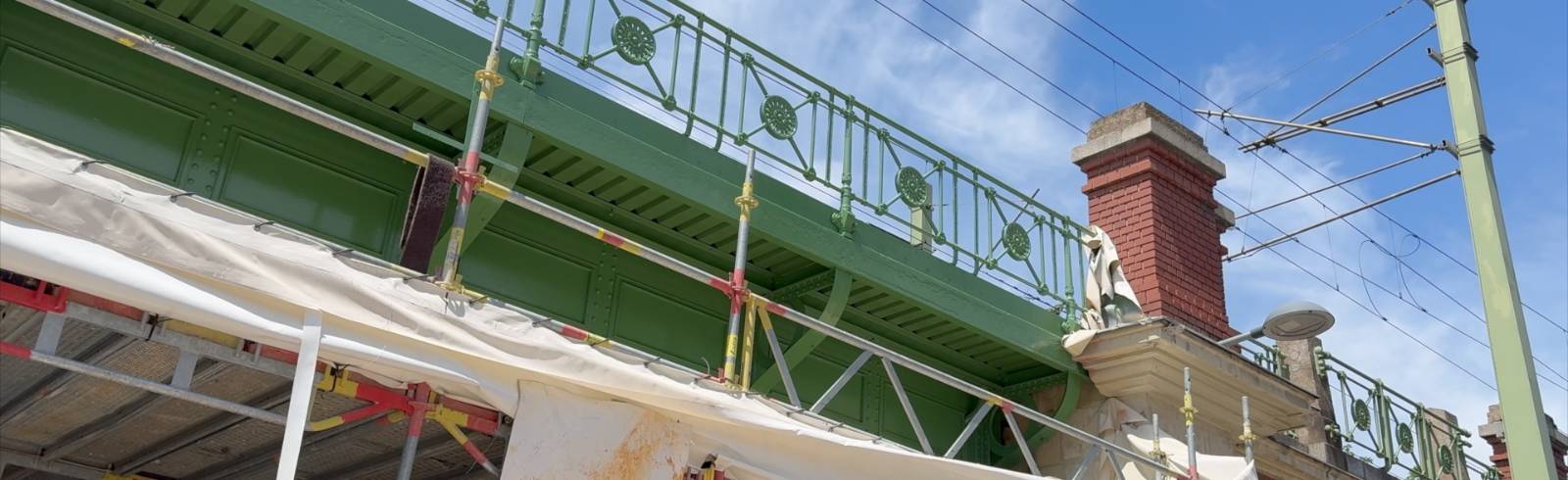 Bezirksflash: Sanierung der Stadtbahnbrücke