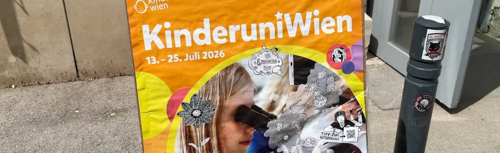 Studieren im Park: Die Kinderuni ist wieder on Tour