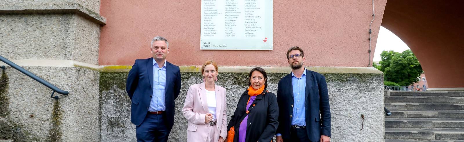 Wiener Gemeindebauten erinnern an NS-Verfolgung
