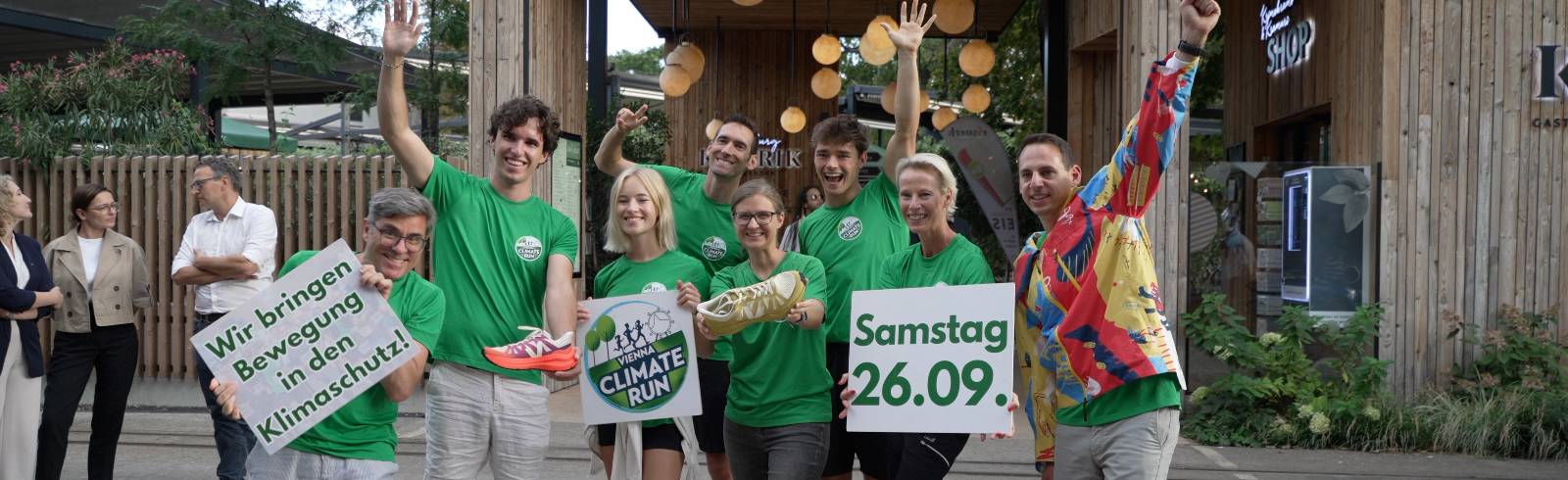 Ein Lauf für ein besseres Klima