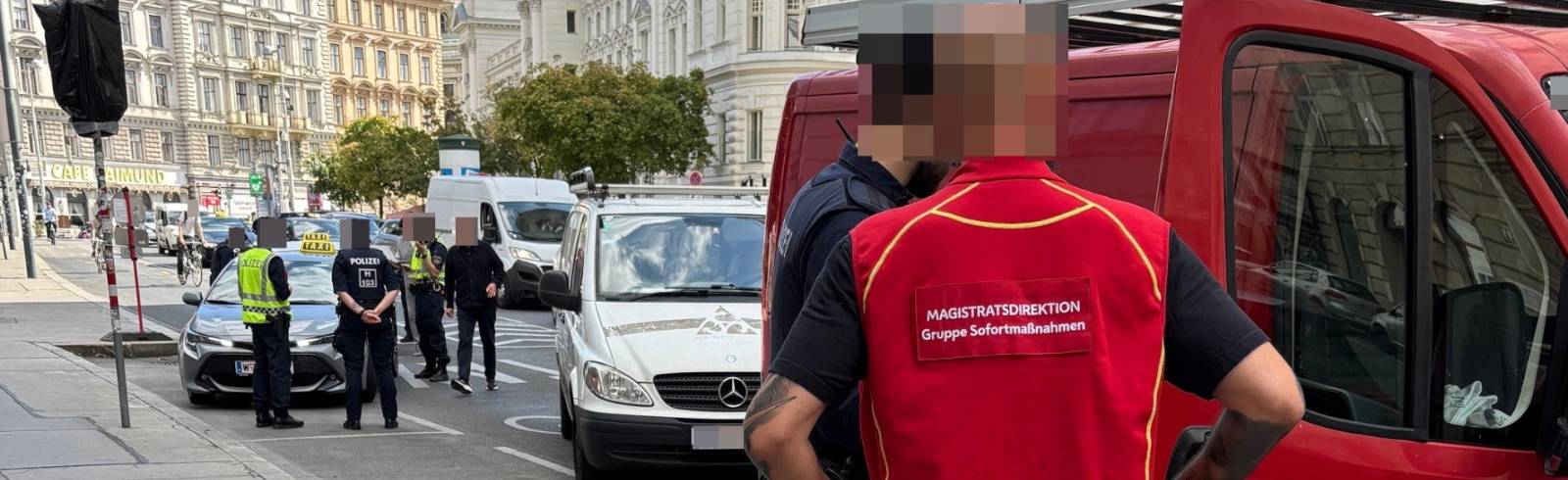 Festnahme und zahlreiche Anzeigen bei Taxikontrolle