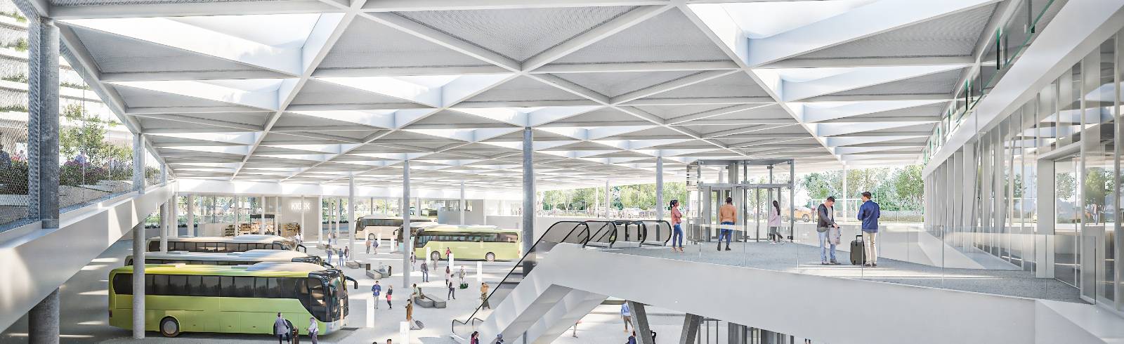 Spatenstich für neues Wiener Fernbusterminal erfolgt