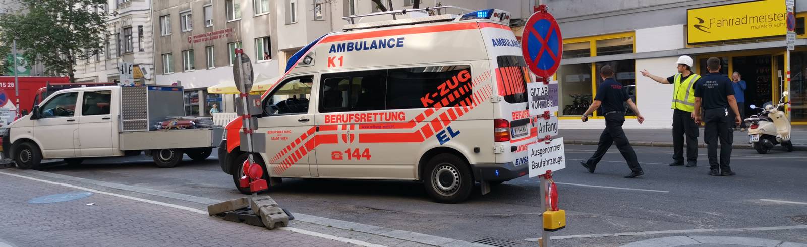 Eine Tote nach Gasexplosion in Wien