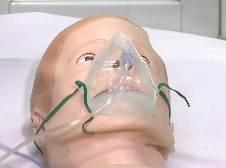 Ärzte trainieren den Notfall