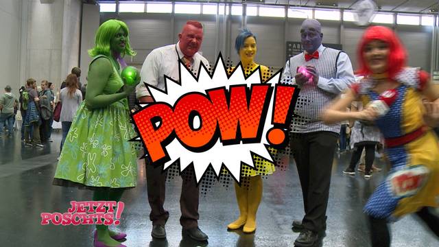 Jetzt Poschts bei der Vienna Comic Con 2017