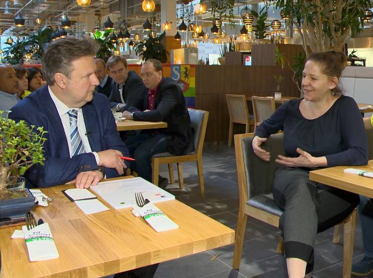 Wirtschafts- und Nachwuchstalk in Simmering