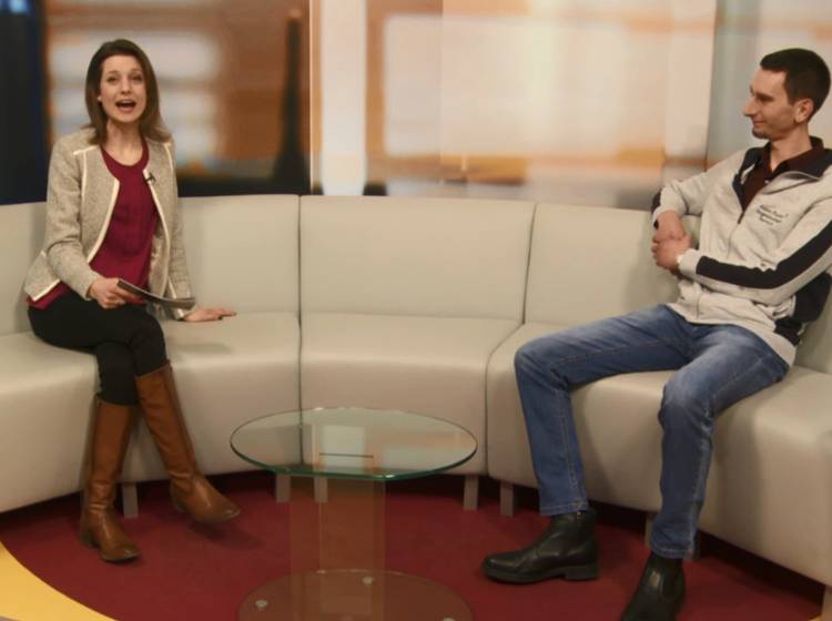 Helene-Fischer-Fan Roland Schulnig im W24-Studio