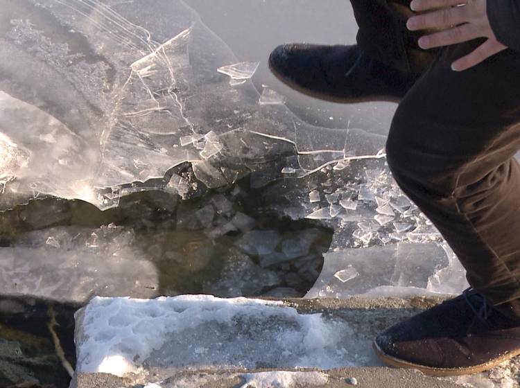 Natureis: Achtung Lebensgefahr!