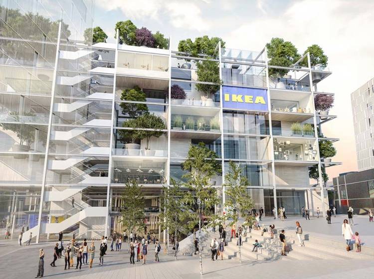 Neuer IKEA mitten in der City!