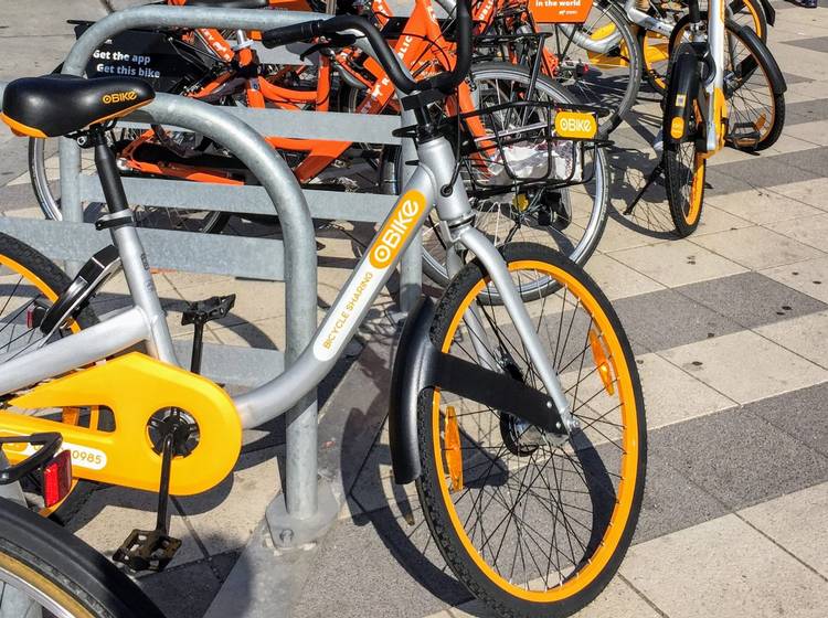 Ofo und OBike: Entfernung bis 1. August