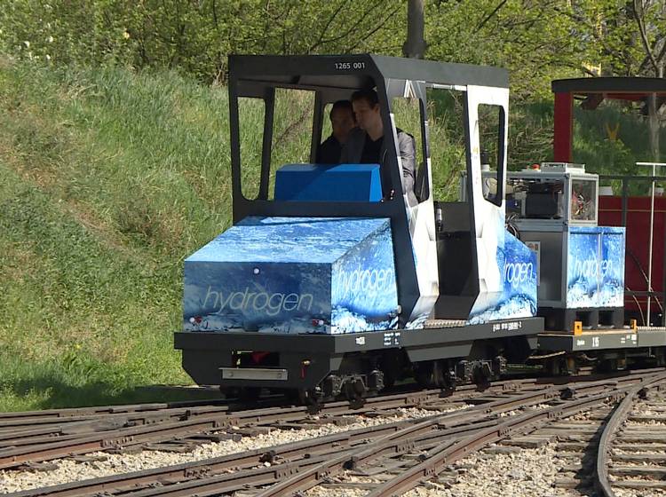 Hydro-Lilly im Prater unterwegs