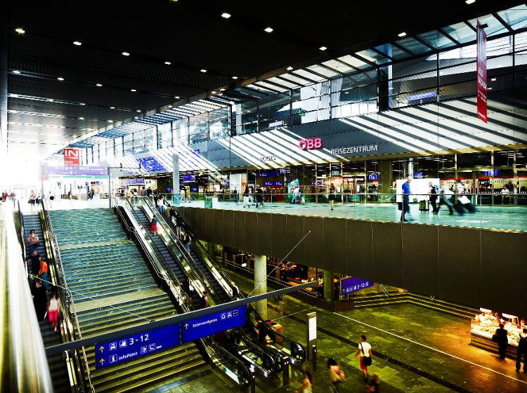 Hauptbahnhof ist bester Bahnhof Österreichs