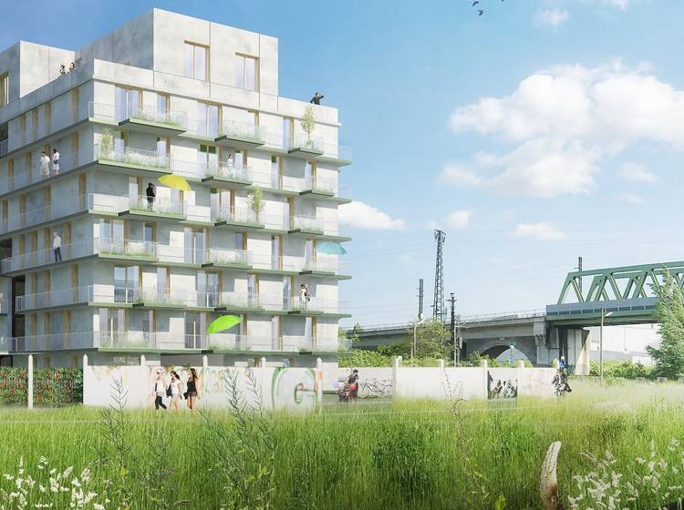 Bau freifinanzierter Wohnungen in Wien auf hohem Niveau